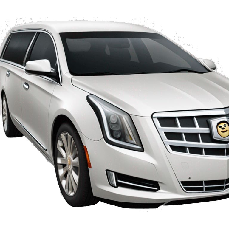 2013 Cadillac XTS Federal Coach Hearse emoji