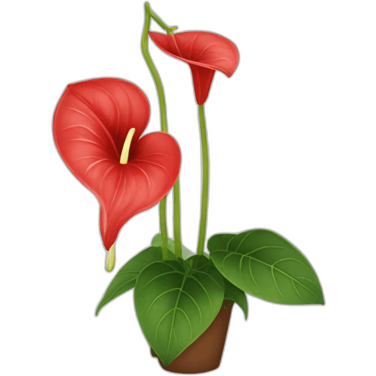 anthurium emoji