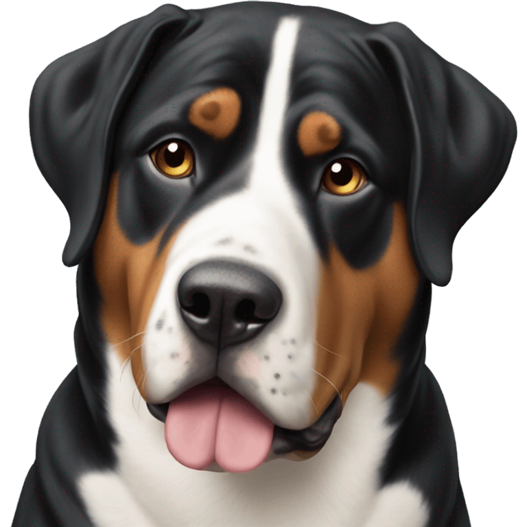 Greater Swiss mountain dog emoji