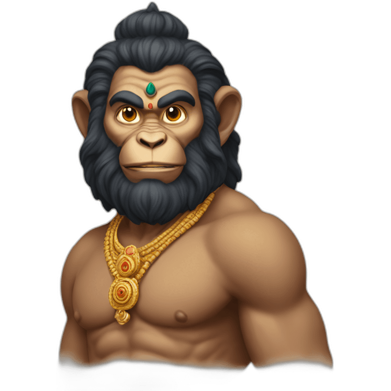 Hanuman bhala  emoji