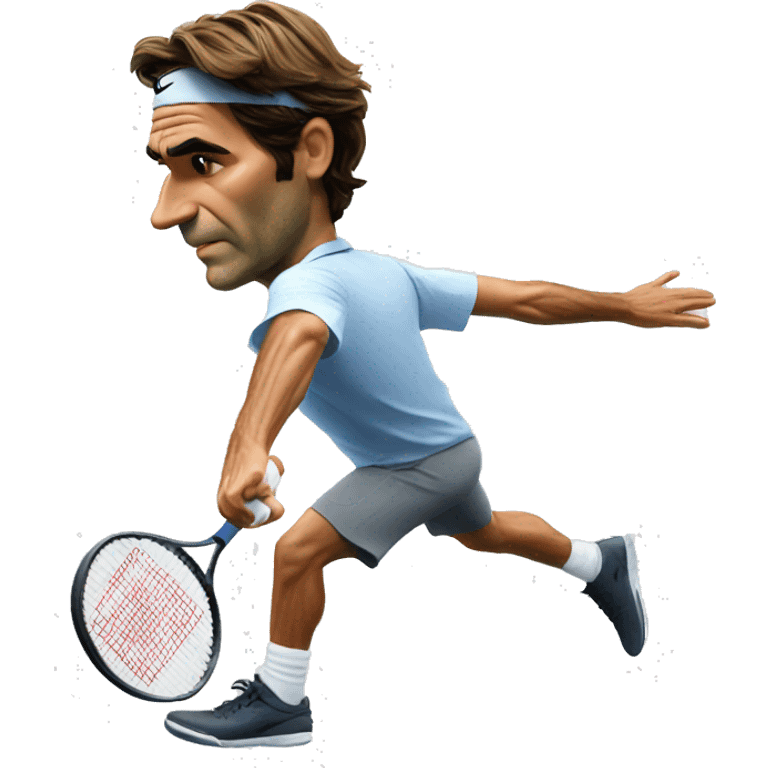 Roger Federer emoji