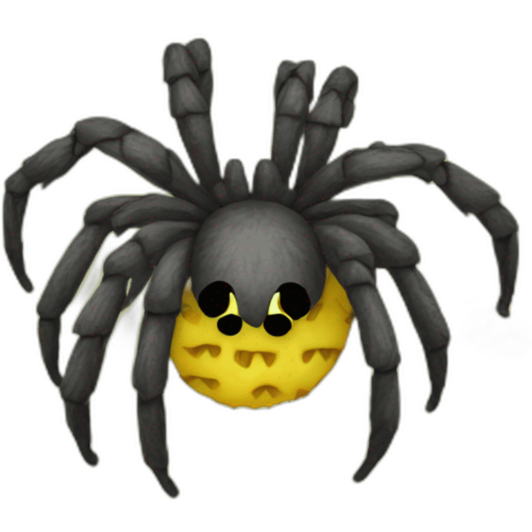 Spider made from pineapples emoji