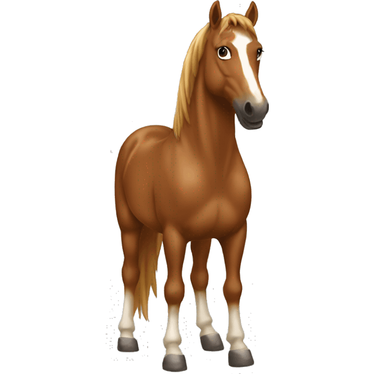 Emmanuel macro horse emoji