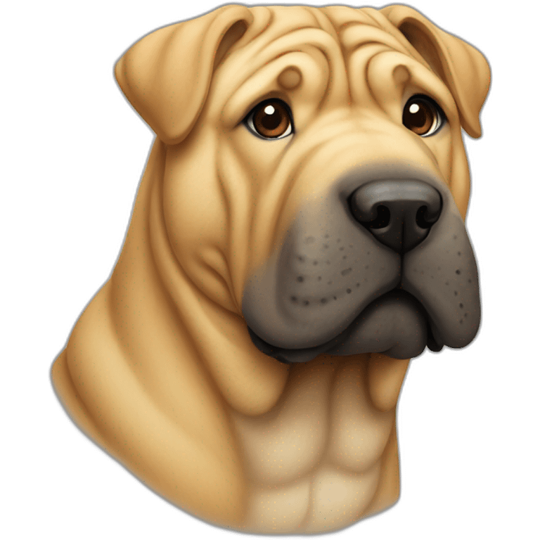 Shar pei emoji