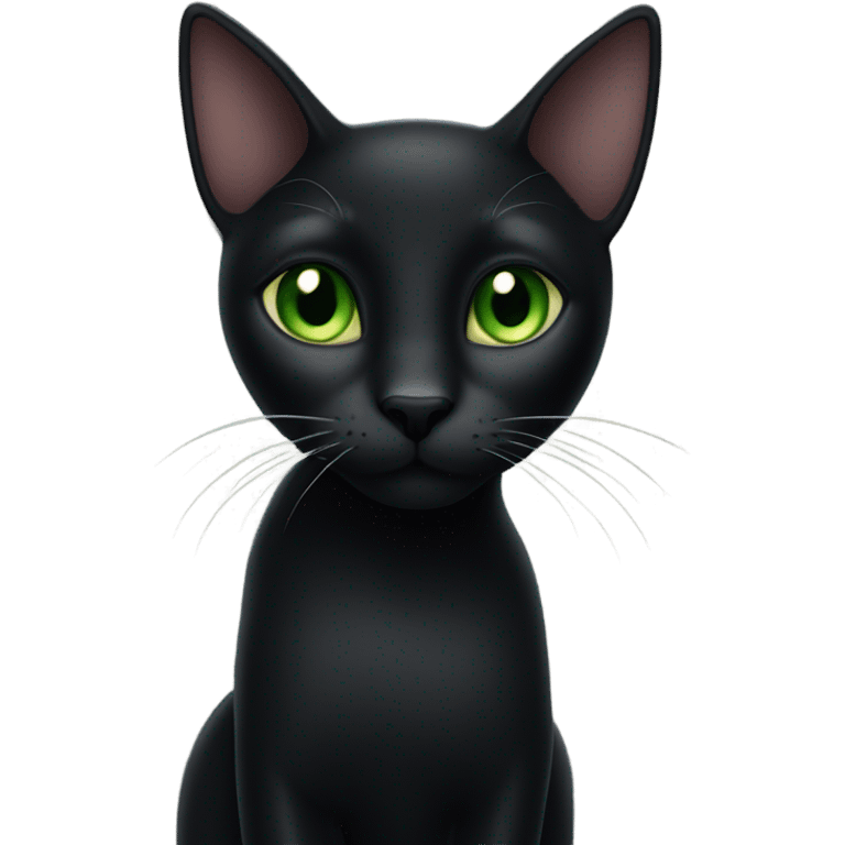 Black cat emoji