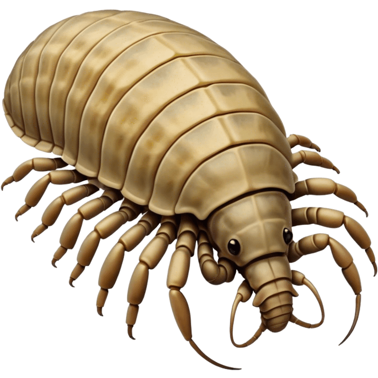 Klugii Montenegro isopod emoji