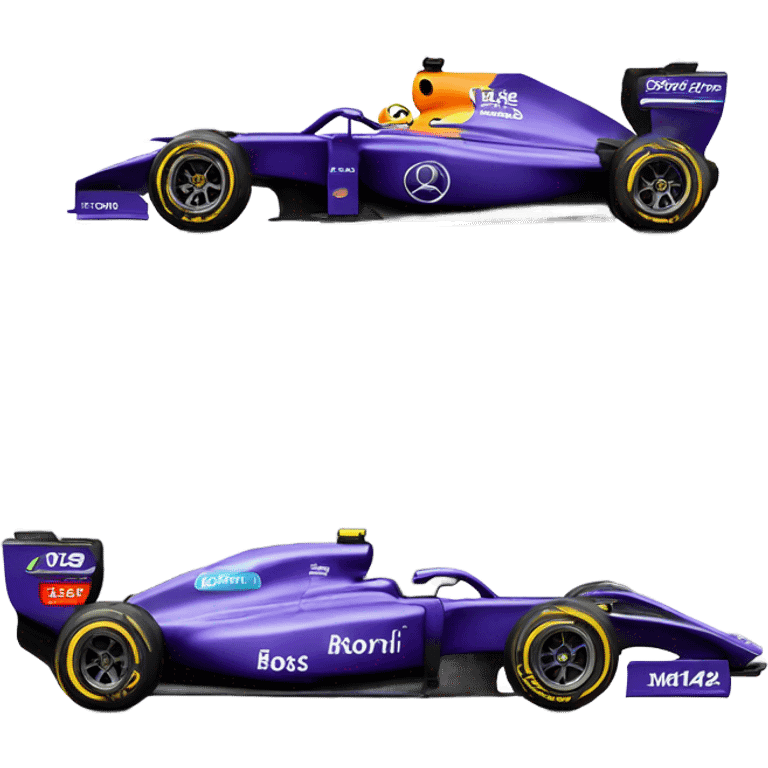 F1 car emoji