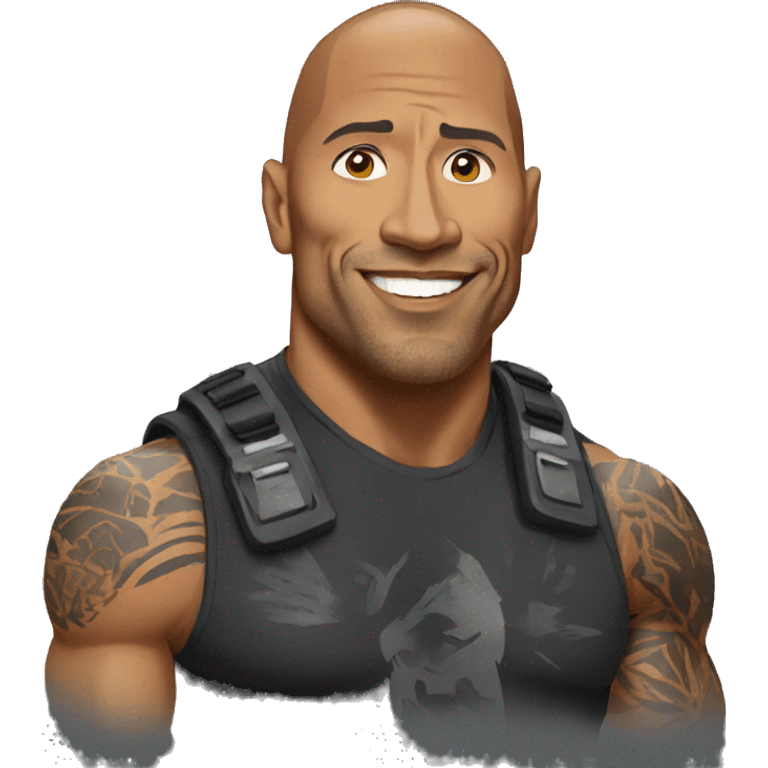 the rock emoji