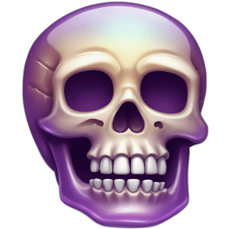 Crystal skull emoji