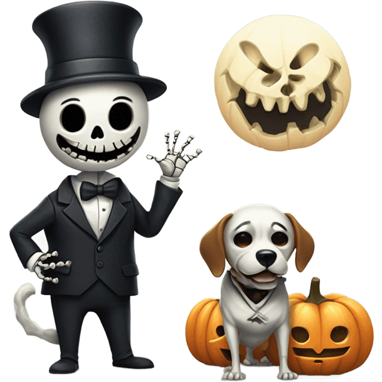 Nightmare before christmas emoji