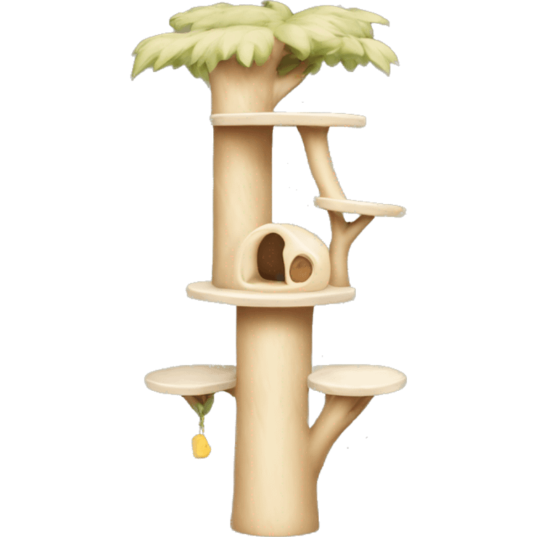 Cat tree tower emoji