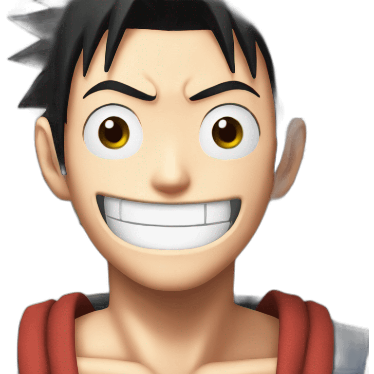 luffy vd naruto emoji