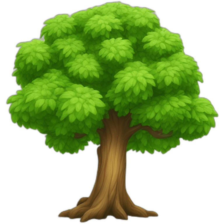  tree growing emoji