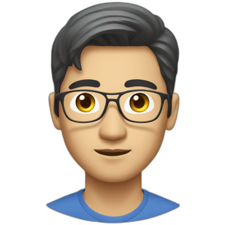 Asian French man cybersecurity Deloitte consultant emoji