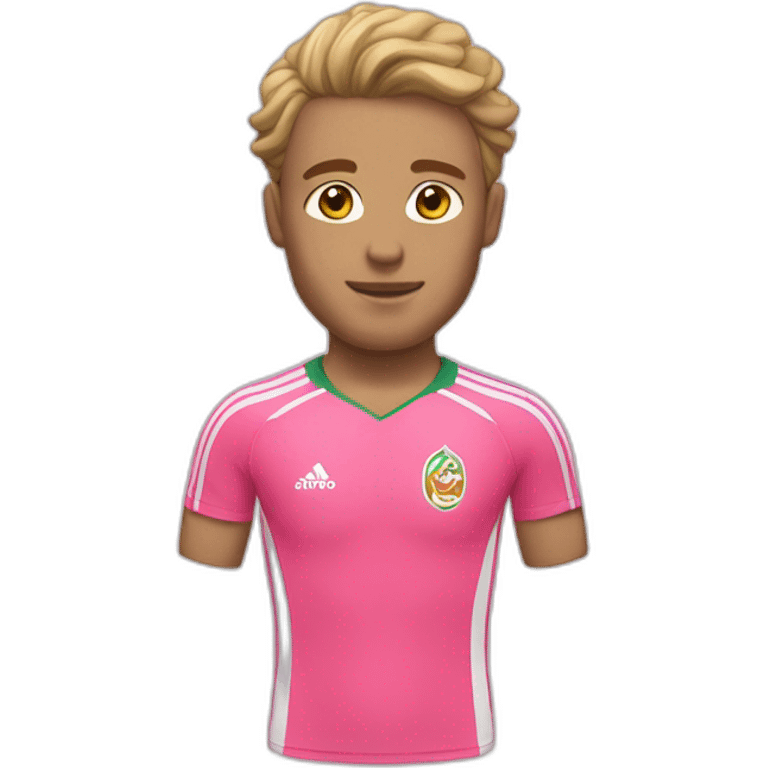 Le maillot Algérien rose emoji