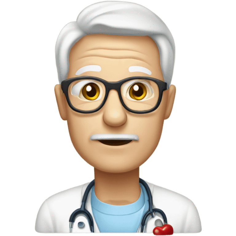 Senior not being able to get medicine for high blood pressure emoji