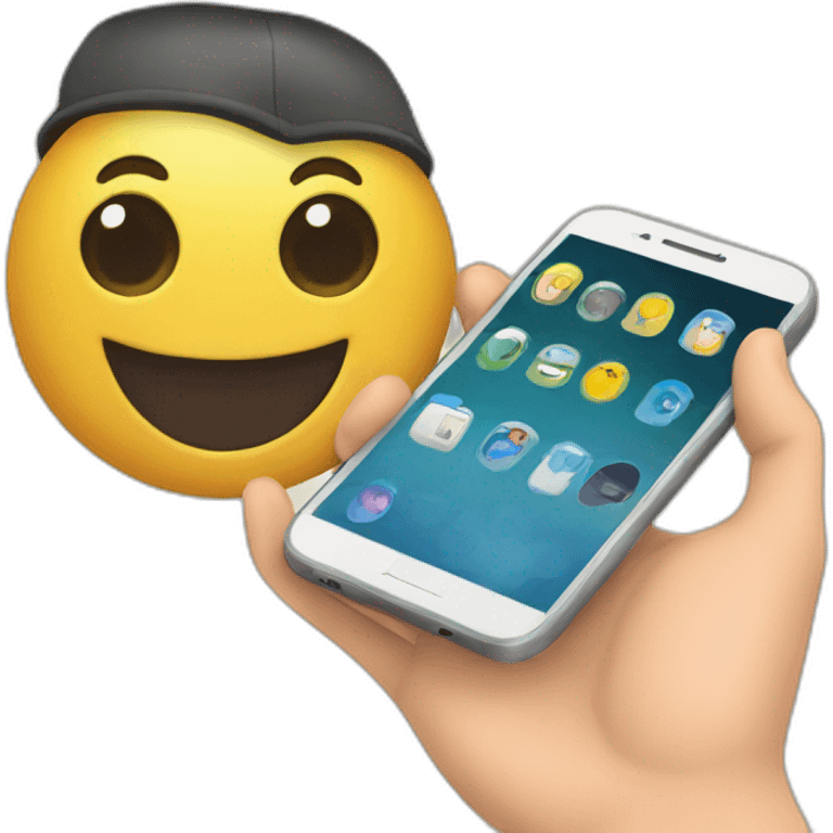 School and smartphone emoji