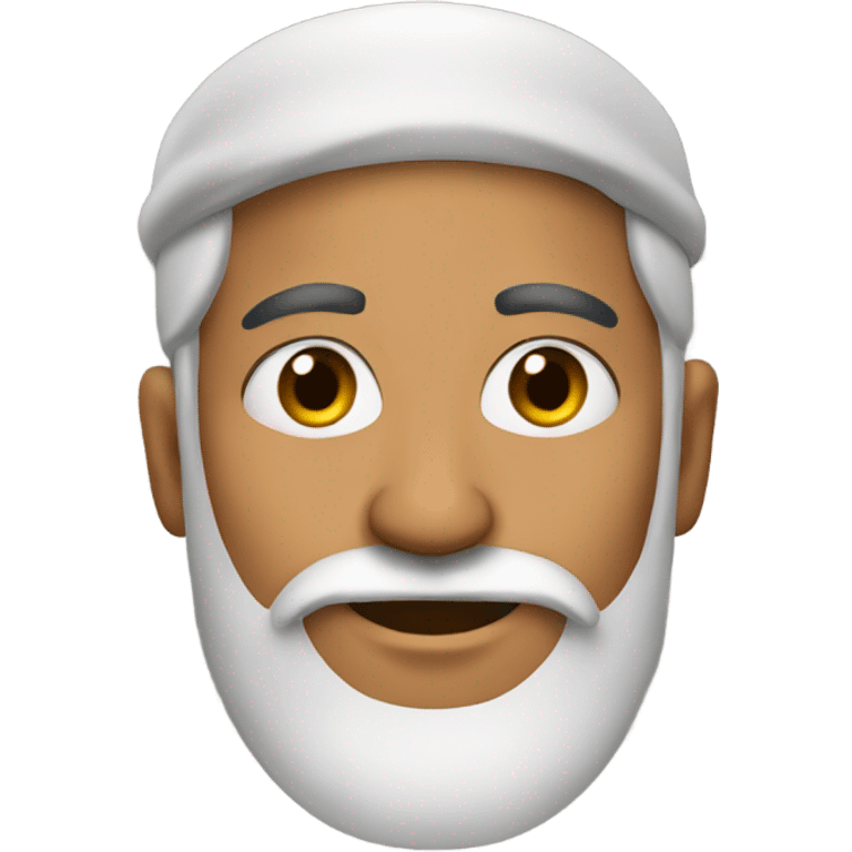 muslim man with a beard emoji