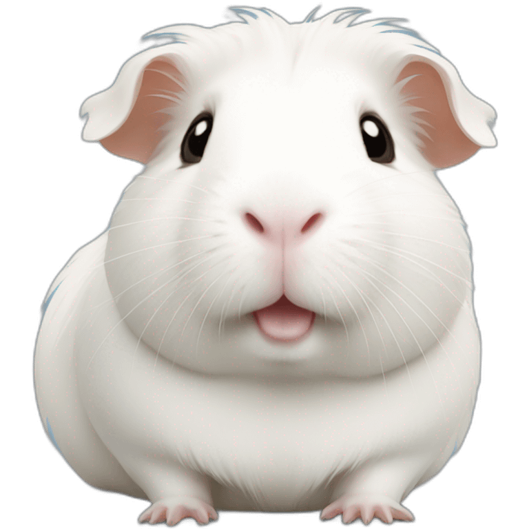 White guinea pig emoji