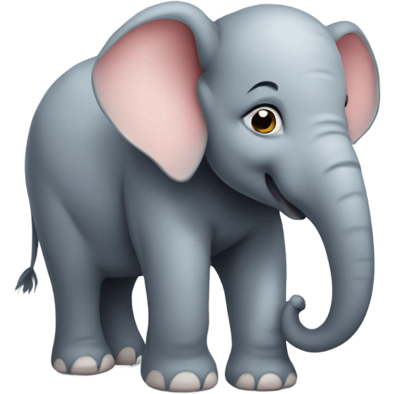 Cute elephant  emoji