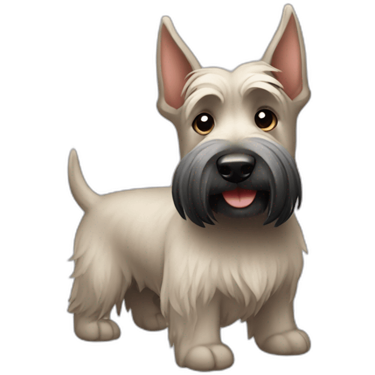 Scottish terrier bum emoji