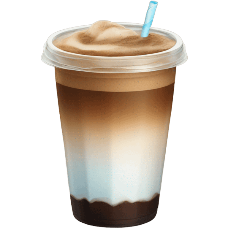 Ice coffee  emoji