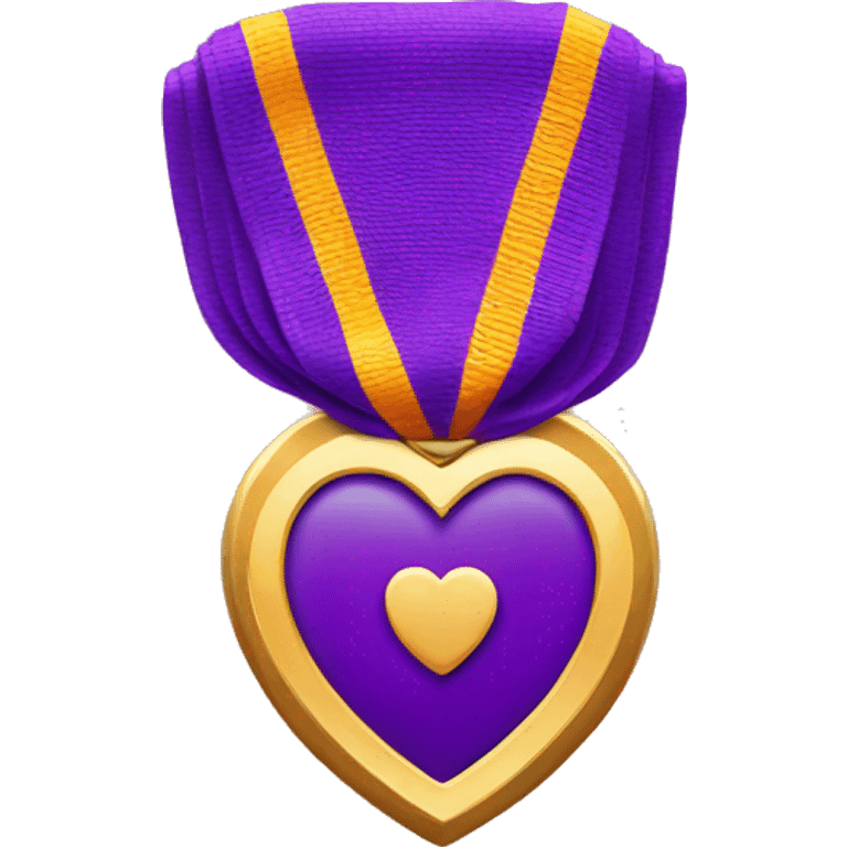 Purple Heart Medal emoji