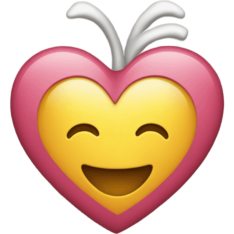 iPhone heart smile  emoji