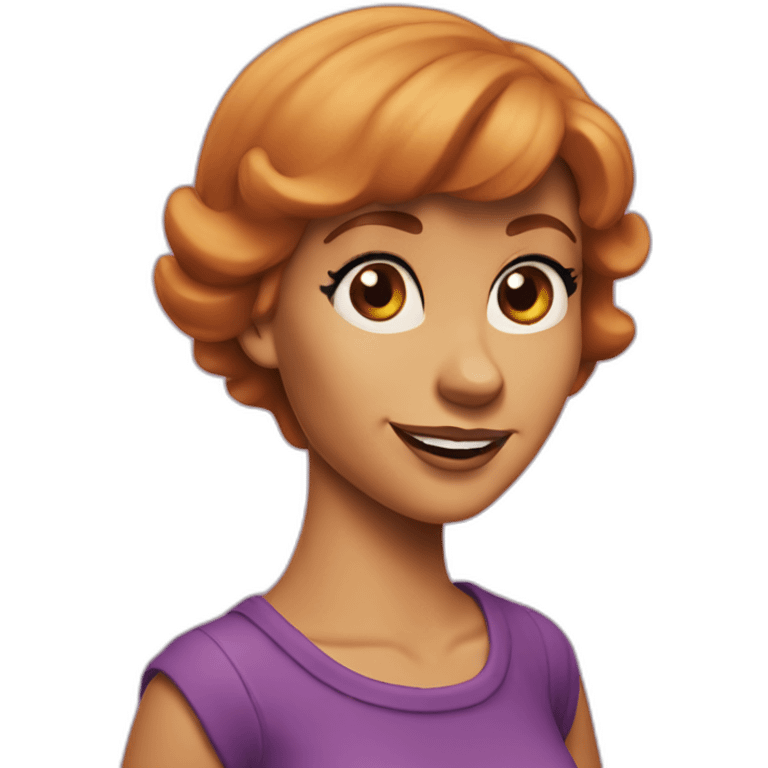 scooby doo daphne emoji