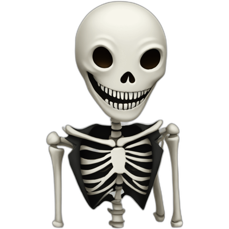 Jack skeleton emoji