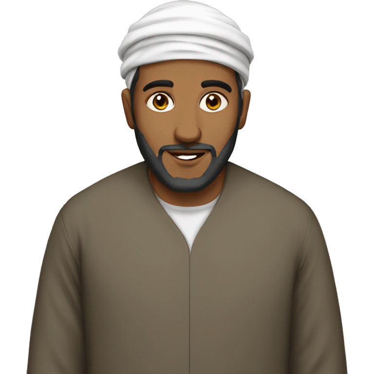 Muslim man emoji