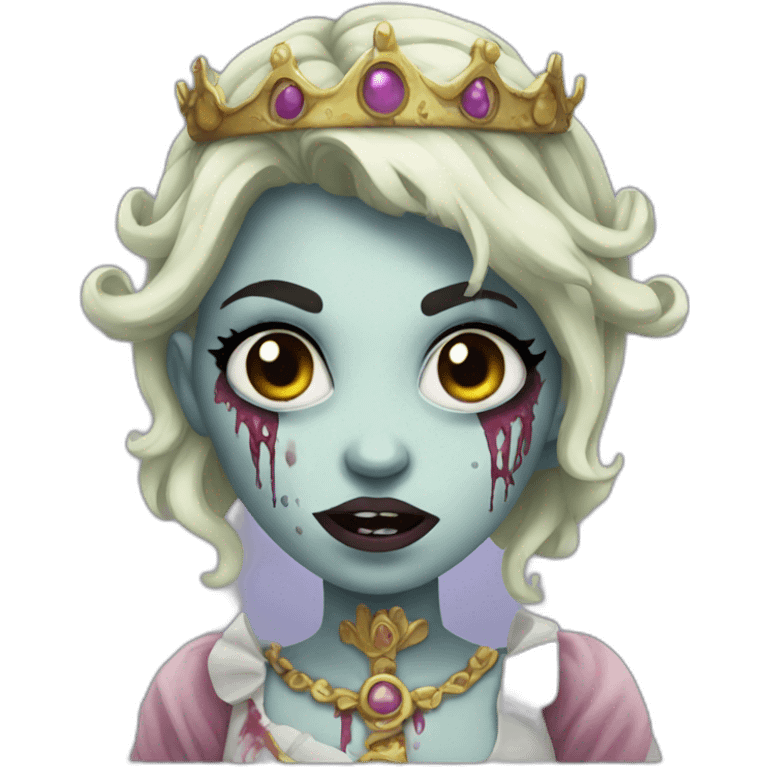 Zombie princess  emoji