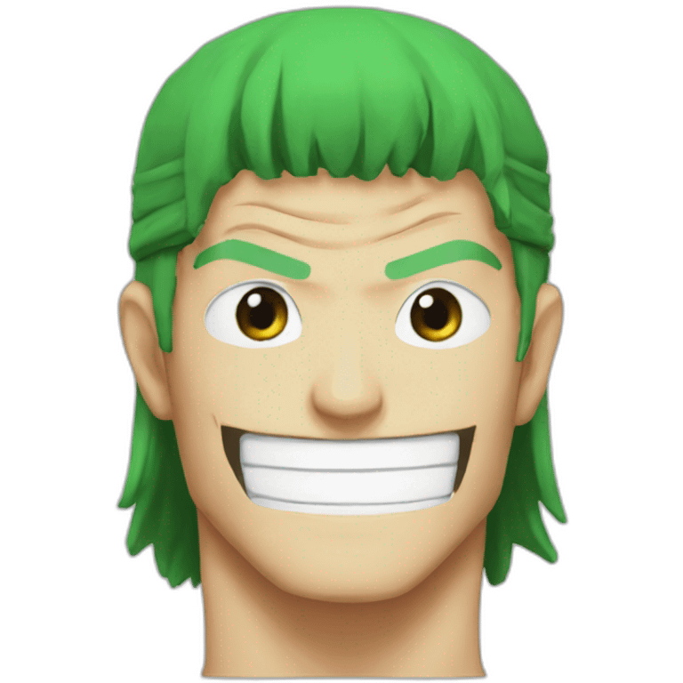 One piece Zoro emoji