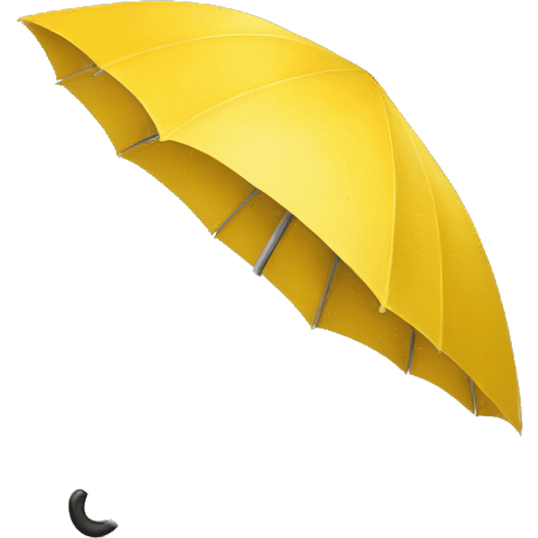 Yellow umbrella  emoji