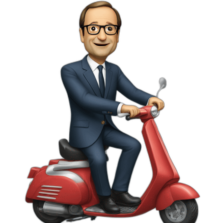 françois-hollande-scooter emoji