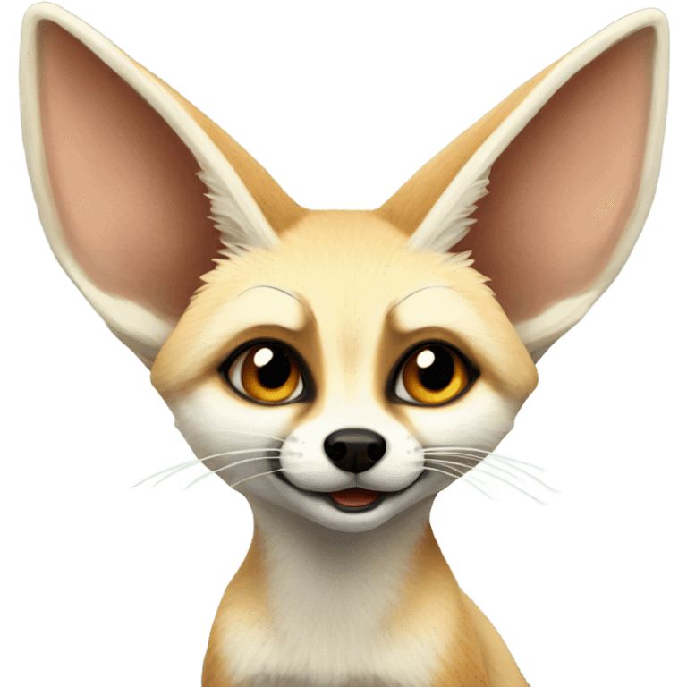 cutw fennec fox emoji