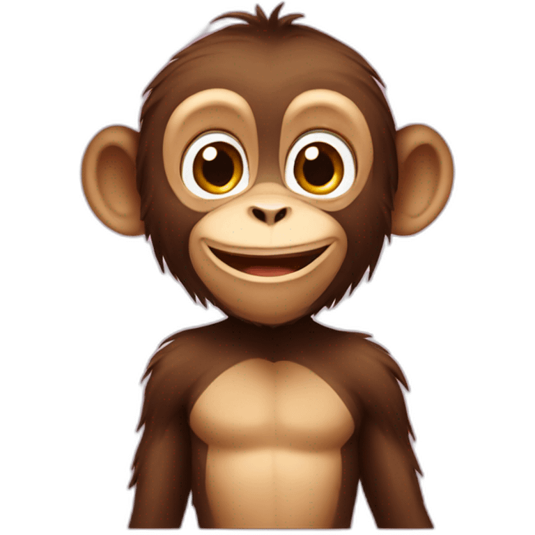 Monkey winning emoji