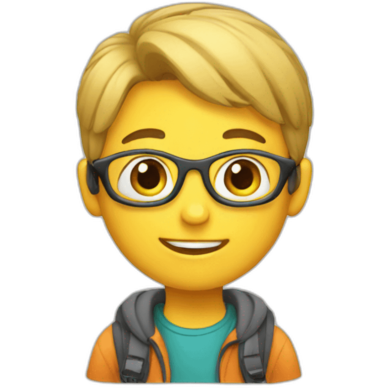 kids study emoji