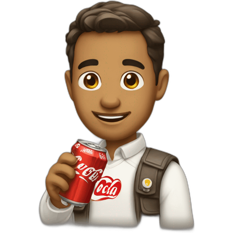 Coca colla emoji