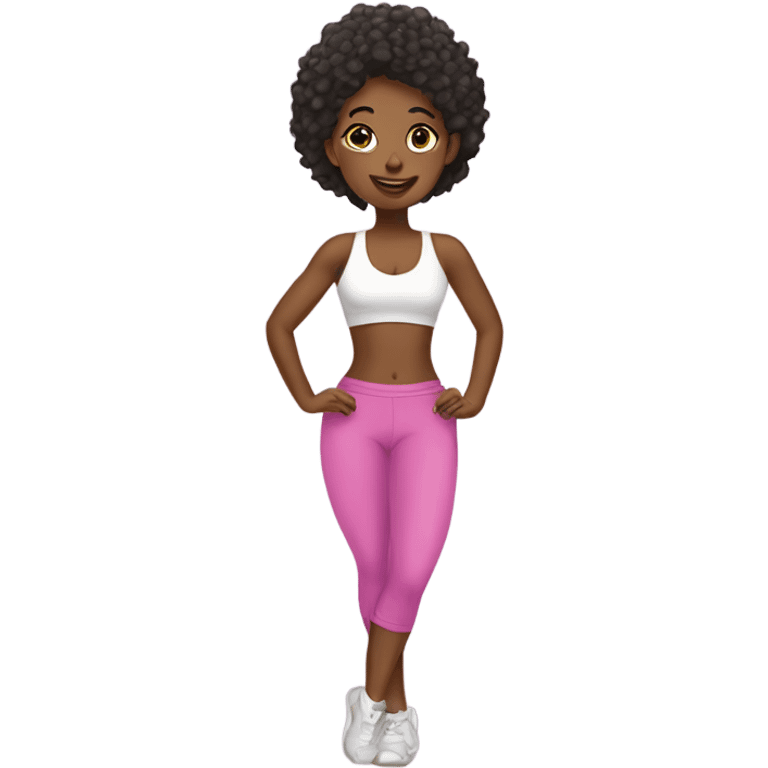 girly gym/pilates emoji