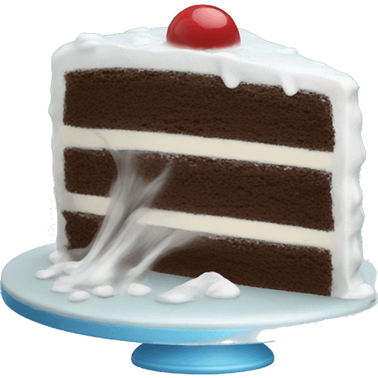 freeze cake emoji