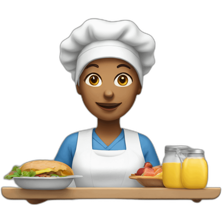 lunch lady emoji