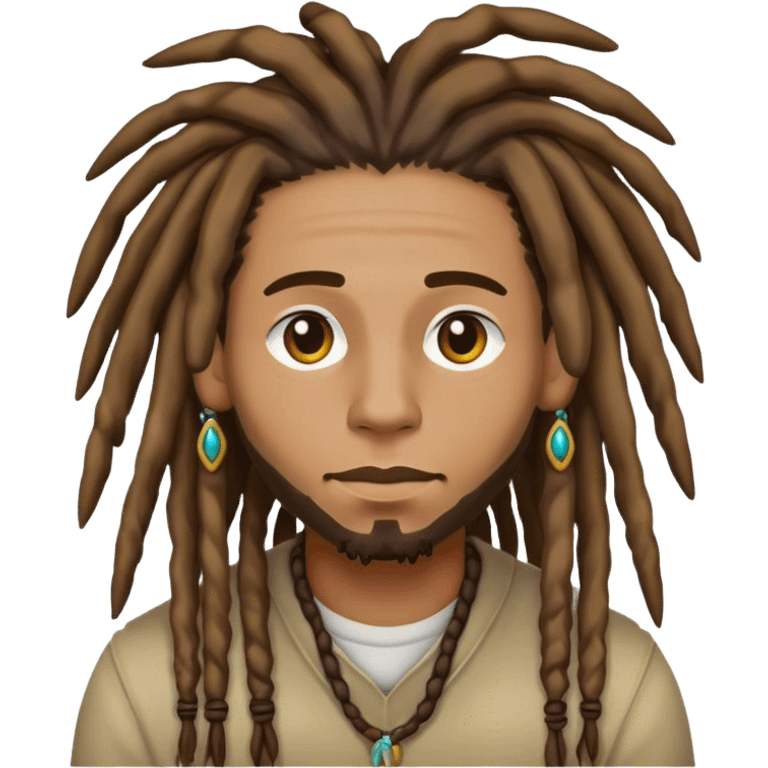 Jesus with dreads emoji