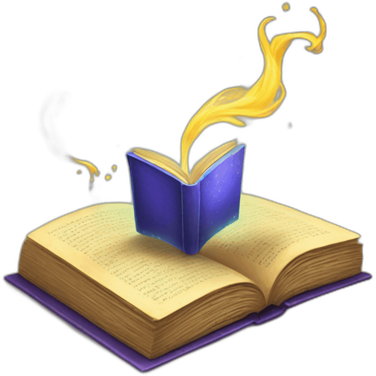 magic book emoji