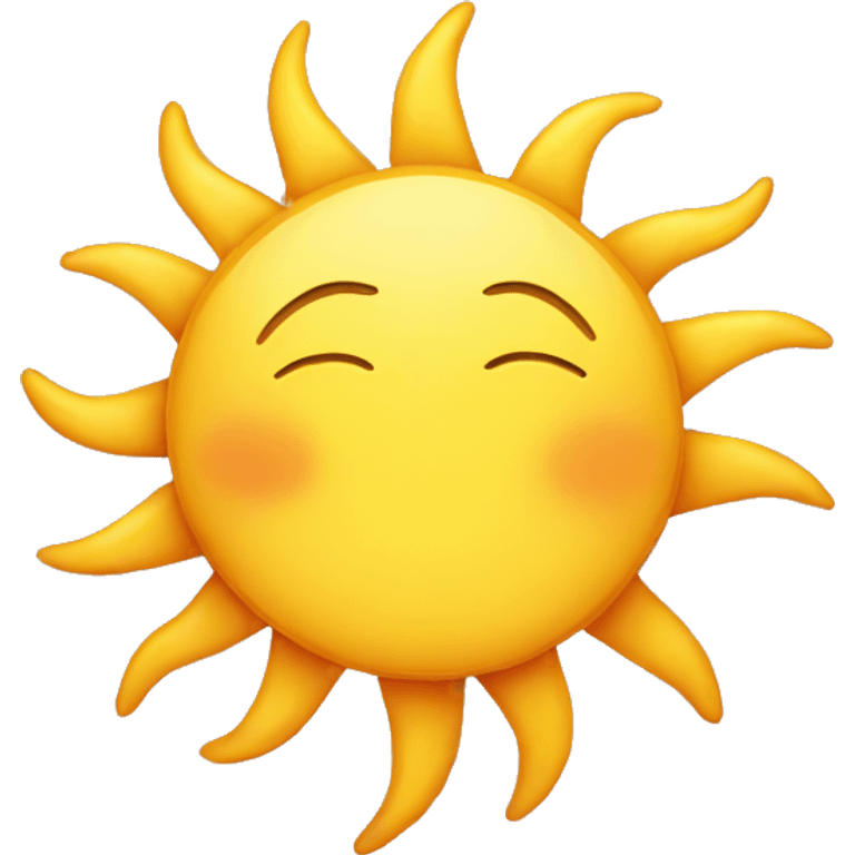 Sun  emoji