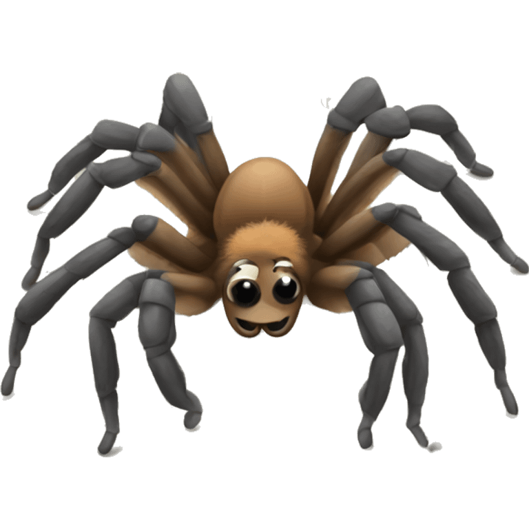 Cute tarantula emoji