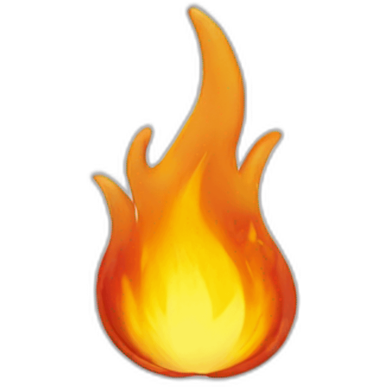 Cœur flamme emoji