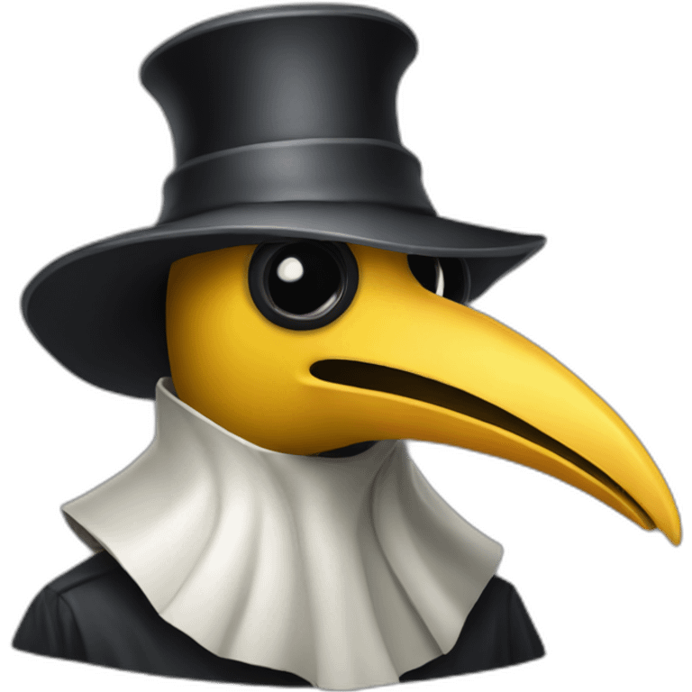 funny plague doctor emoji