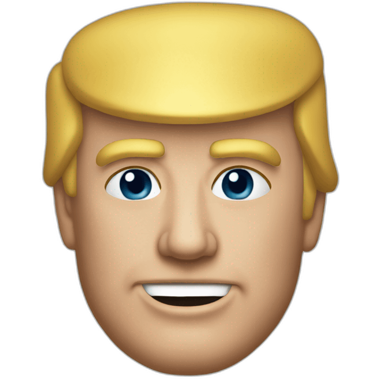 President trump face emoji