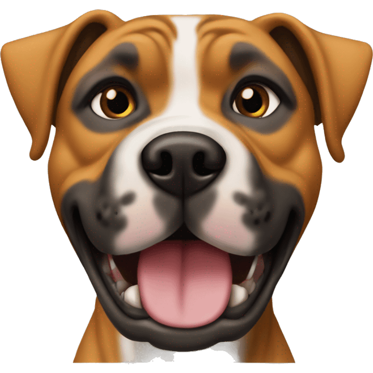 Staffordshire bull terrier tigrato emoji